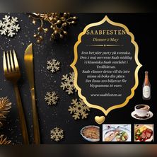 Saab Dinner / Middag 2 maj